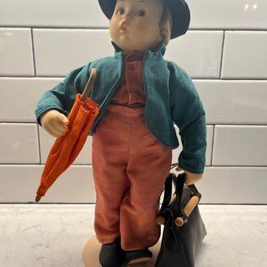 Danbury Mint Hummel Doll - "Merry Wanderer" (14")